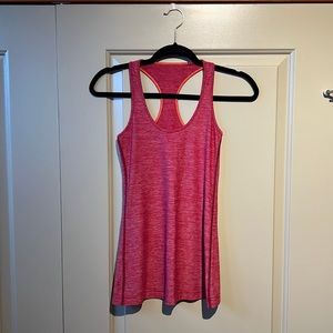 LULULEMON | Women's Red racerback athletic tanktop. *Size 4.